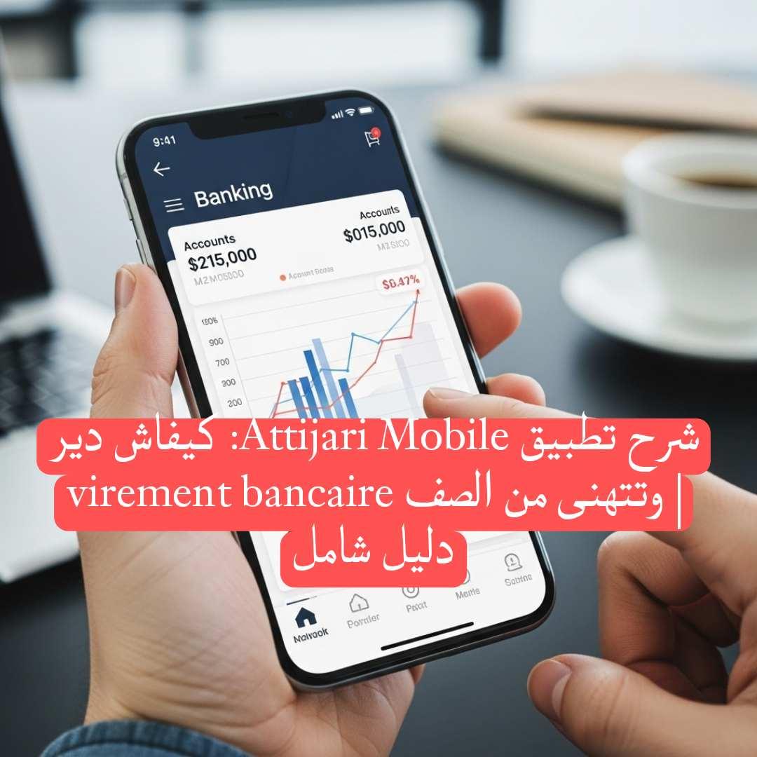 شرح كامل لتطبيق "Attijari Mobile" وكيفاش تصيفط الفلوس